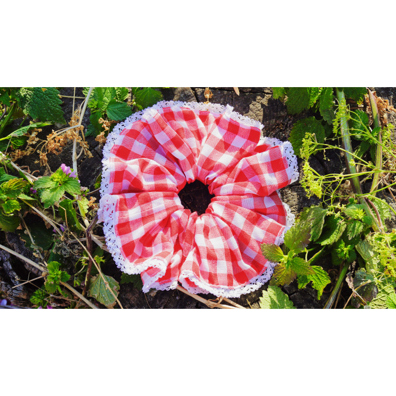 Scrunchie venkovský styl MAXI
