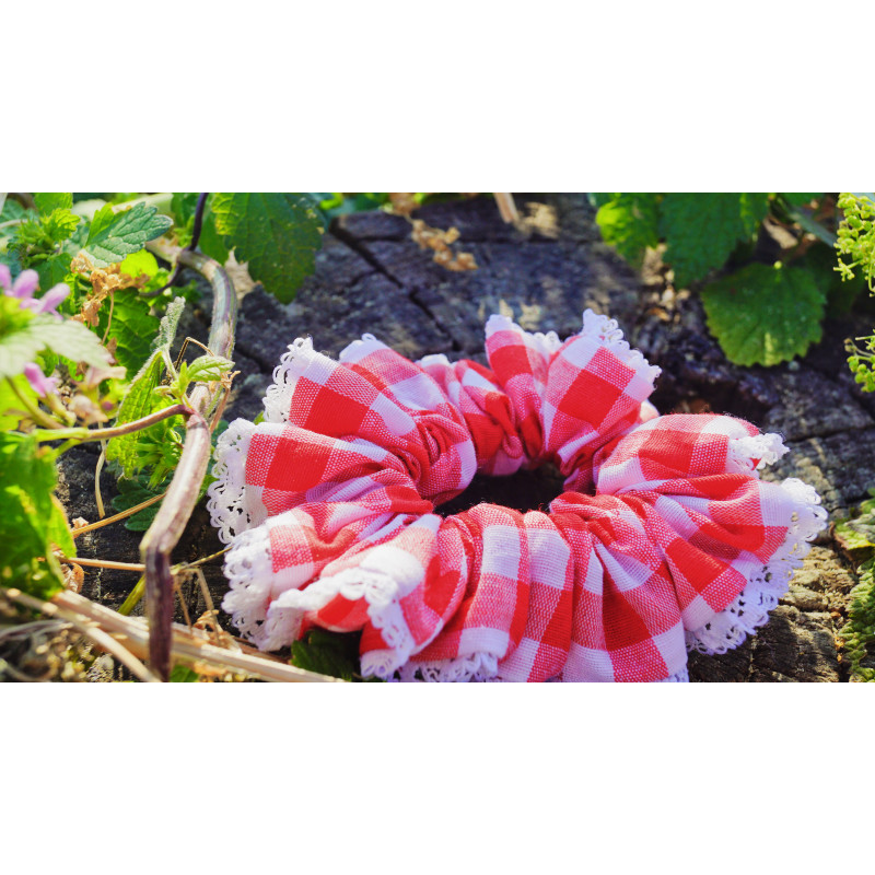 Scrunchie venkovský styl MINI