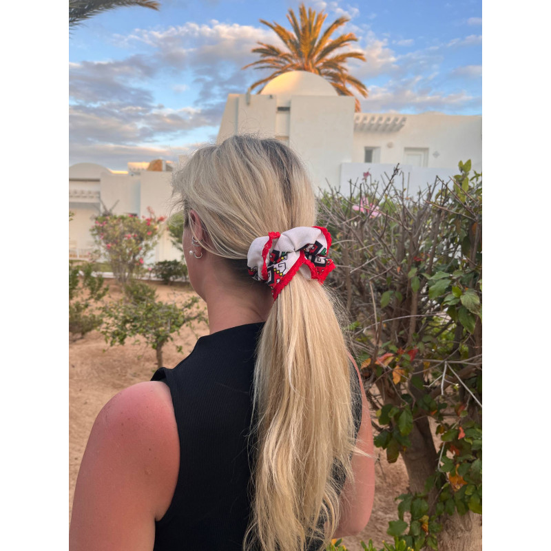 Scrunchie s bulharským vzorem BEZ krajky